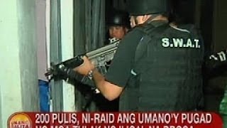 UB: 200 pulis, ni-raid ang umano'y pugad ng mga tulak ng iligal na droga sa Cavite