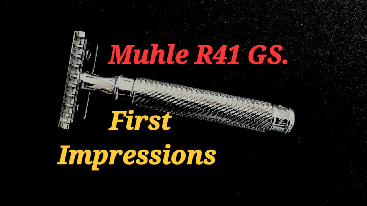 ⁣Muhle R41 GS Safety Razor. Laugar Ragnarok Soap. Brut Attraction Totale Splash. DS Cosmetics Brush.