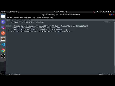 Max's Angular Course: Assignment 1 - Practicing components