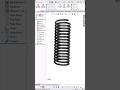 How to create a compression spring