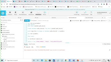 security  views at data level security  in snowflake and share with another account