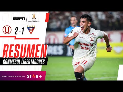 ¡ENORME REMONTADA DE LOS CREMAS ANTE LIGA EN EL DEBUT! | Universitario 2-1 LDU Quito | RESUMEN