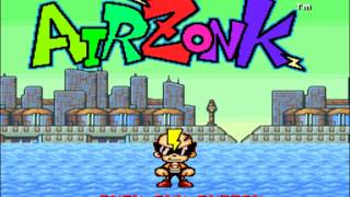 Intro - Air Zonk - TurboGrafx 16/PC-Engine - 1992