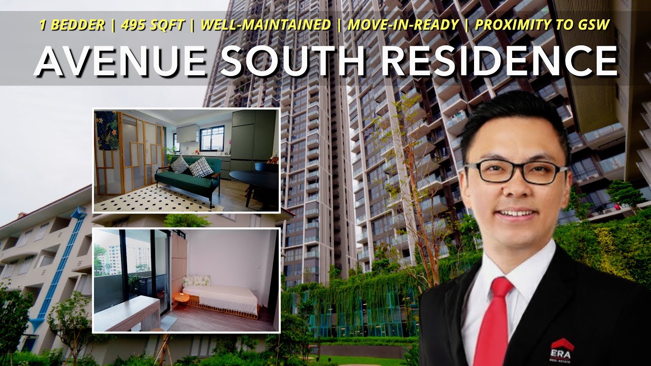 Avenue South Residence 1 Bedder Condo For Sale - Singapore Condo Property | Alan Sng