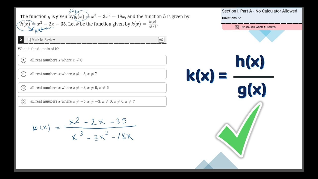 📘 Rational Functions Question – How to Find the Zeros (AP Style) 🧮 ...