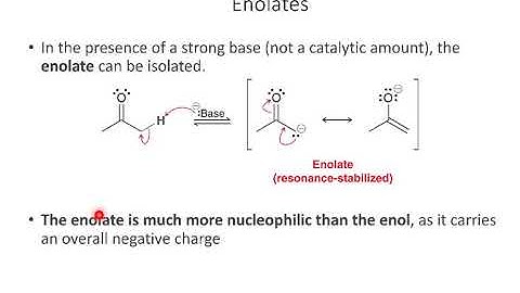 Introduction to alpha carbon chemistry