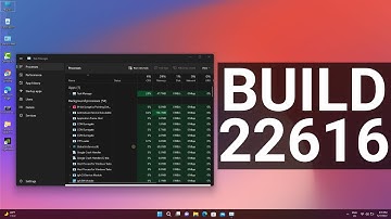 New Windows 11 Build 22616, Task Manager Colors, No watermark, New Design & Fixes