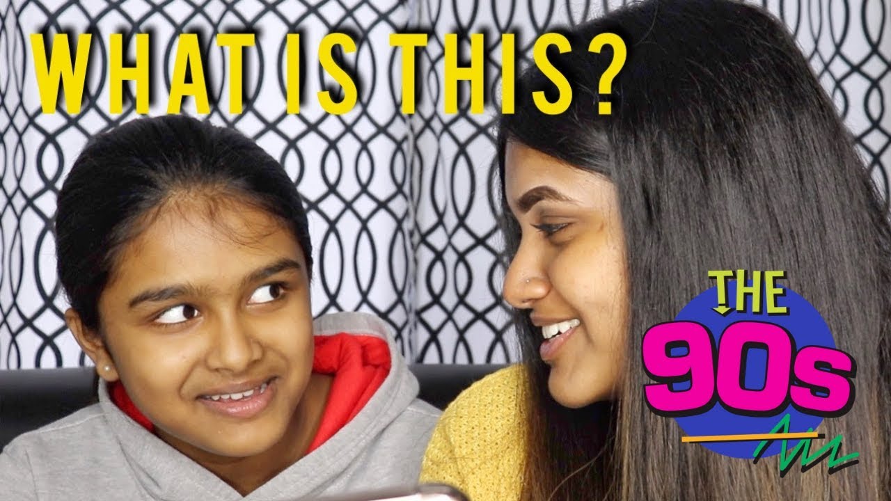 DOES MY 12 YEAR OLD SISTER KNOW PRODUCTS FROM THE 90'S? - YouTube