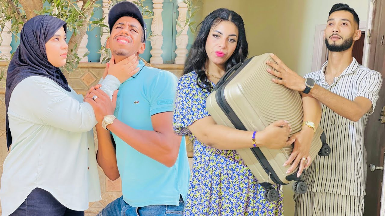 فيلم قصير: بسباب الجارة المغيارة طلقات😱ولكن انتاقمت منها شر انتقام😳(كما تدين تدان)