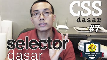CSS Dasar - 7 - Selector