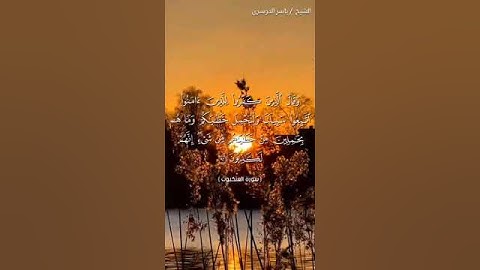 سورة العنكبوت من  آية 12 إلى آية 13 بصوت الشيخ ياسر الدوسري♥♥