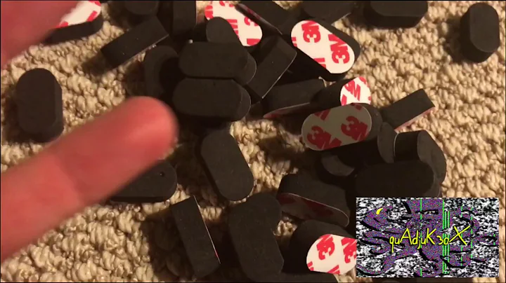 Realacc 50PCS Landing Skid Gear Frame Anti-vibration M3 Sponge for ZMR250 QAV250 210 RC Multirotor