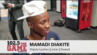 IN THE SCRUM: Virginia forward Mamadi Diakite is a National Champion!