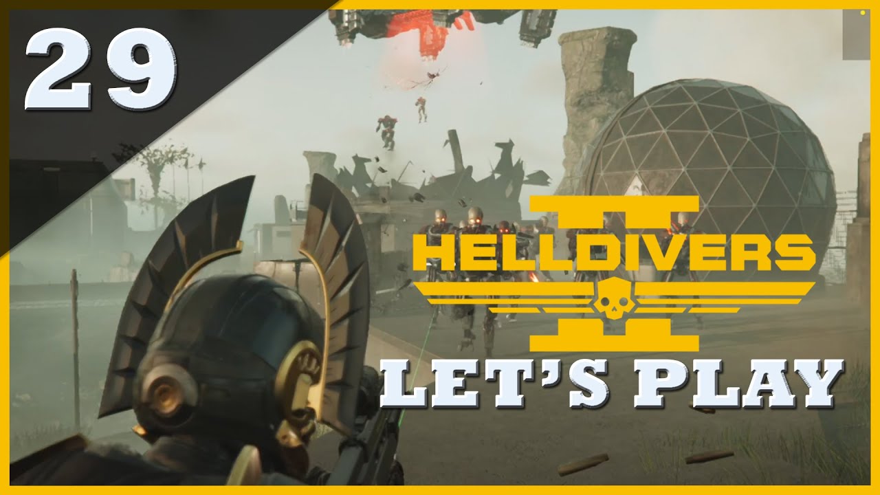 Helldivers 2 - Let's Play Part 29: Carrying Our Low Level Friend - YouTube