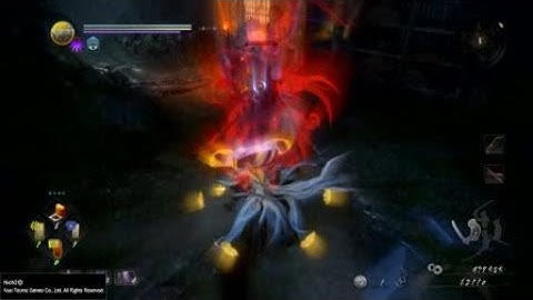 Nioh 2|Phantom Burst Counter is aesthetic.