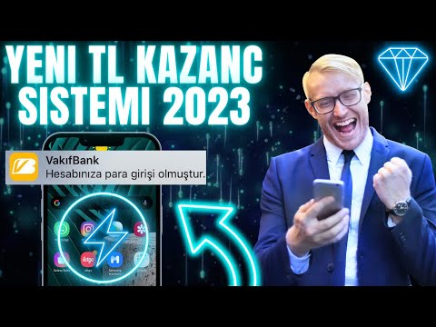 2023 YENİ TL PARA KAZANMA SİSTEMİ | İNTERNETTEN PARA KAZANMA UYGULAMASI | YENİ SİSTEM | İNCELEME