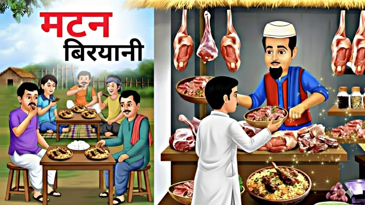 गरीब मटन बिरयानी वाला 😱 | एक प्लेट बिरयानी और किस्मत बदल गई | हिंदी कहानियां