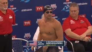 Reigning Us Champion Ryan Lochte Vs 18 Year Old Carson Foster Mens 200M Im A Final