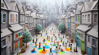 The Town Where Colors Disappeared Short Bedtime Story