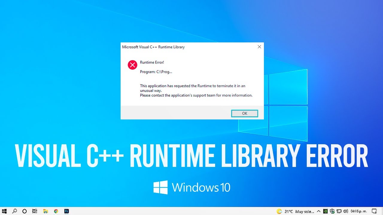 Microsoft Visual c runtime Error. Fix Visual c-- runtime Library runtime Error Assetto Corsa. Ошибка c runtime library