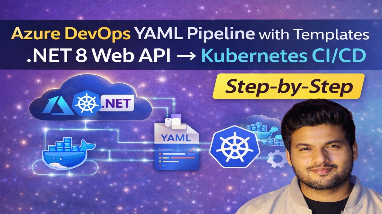 Azure DevOps YAML Pipeline with Templates | .NET 8 Web API → Kubernetes ...