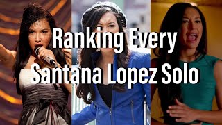 GLEE | Ranking Every Santana Lopez Solo | Happy 36th Birthday, Naya Rivera (1987-2020)