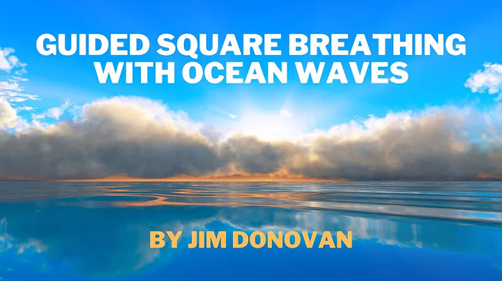 Guided Square Breathing with Ocean Waves. Get Anxi...