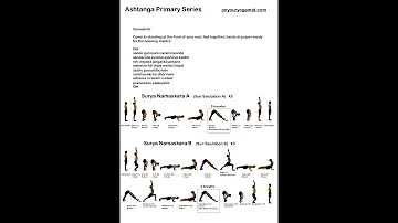 Ashtanga Yoga Primary Series (edited Sharath Jois audio count)