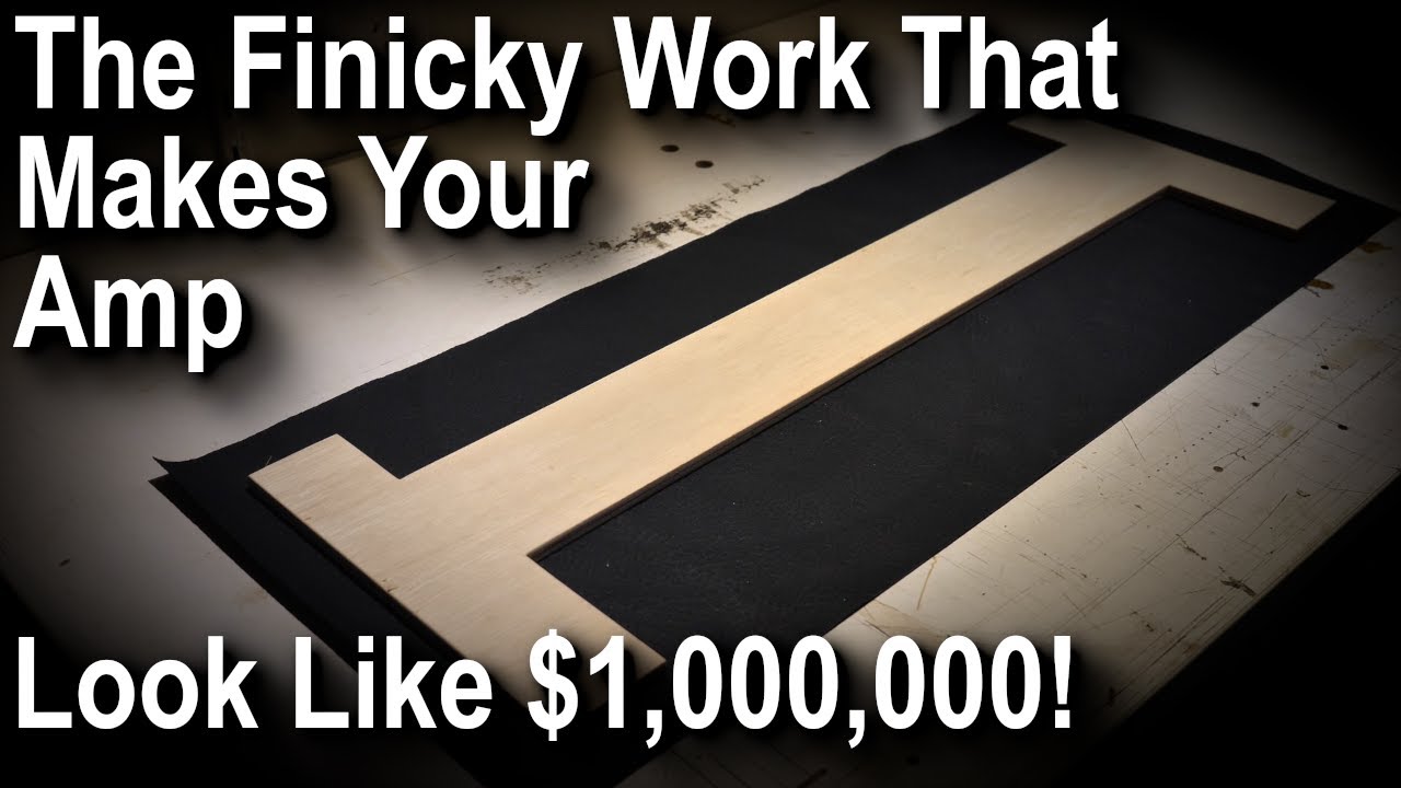 Изготовление запасных задних панелей для усилителей.