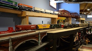 3rd Rail Niagara w/PS2 hauling GGD pass train O 2 rail