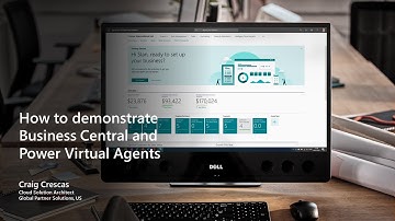 How to Demo Business Central and Power Virtual Agents
