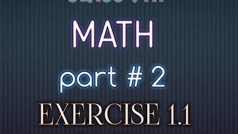 9th class maths exercise 1.1 question 1 to 3 chapter 1 matrices (matric part 1).