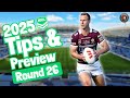 NRL Round 26: Tips &amp; Predictions!