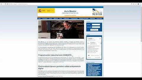 Aula Mentor, presenta un curso de programación industrial con CODESYS