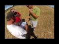 Helicopter Ride over Soybeans &amp; Corn Dodge County WI 9-3-13