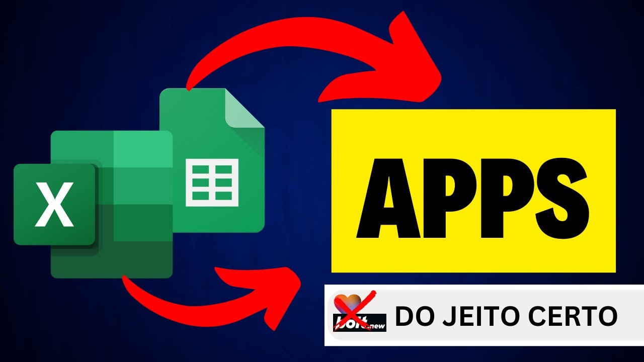 Assim que cria apps a partir de planilhas - JEITO CERTO