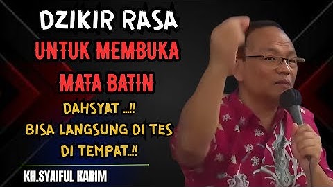Dzikir rasa untuk membuka mata batin bisa langsung di tes..!!💥KH syaiful karim #tauhid #shorts 