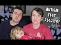 AUTISM TEST RESULTS