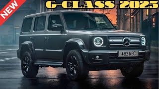 Finally Revealed , 2025 Mercedes Benz G -Class Review | Interior & Exterior Details !