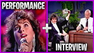 Laura Branigan - Forever Young LIVE & Interview - The Tonight Show (1985)