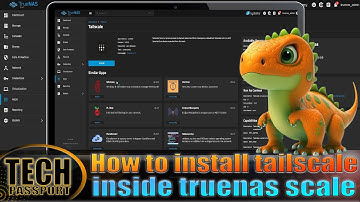 How to install tailscale inside truenas scale 🔥 truenas scale tailscale setup