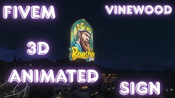 Fivem Vinewood Sign / Custom Vinewood Sign