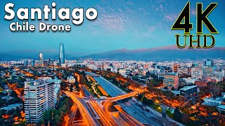 Santiago Chile In 4K Uhd Drone