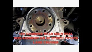 80 SERIES LAND CRUISER 12V CUMMINS  - REAR MAIN SEAL by JUST ANOTHER LAND CRUISER 2,272 views 5 years ago 15 minutes