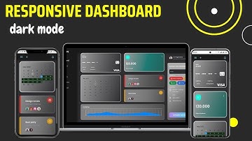 Dashboard Dark Mode With FLutter Web