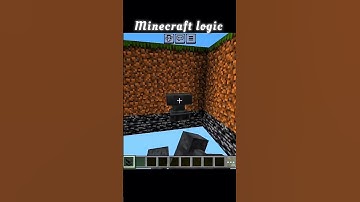 minecraft anvil logic #buildhacks #minecrafthacktiktok #minecraftshorts