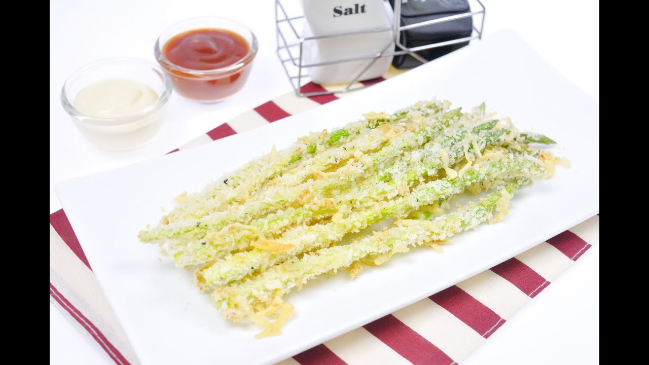 เฟรนช์ฟรายส์หน่อไม้ฝรั่ง Asparagus Fries