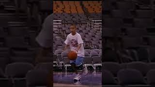 Stephen Curry has had logo threes in his arsenal for a WHILE now! 🙌 #TBT #StephenCurry
