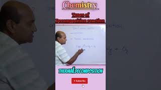 Thermal decomposition
