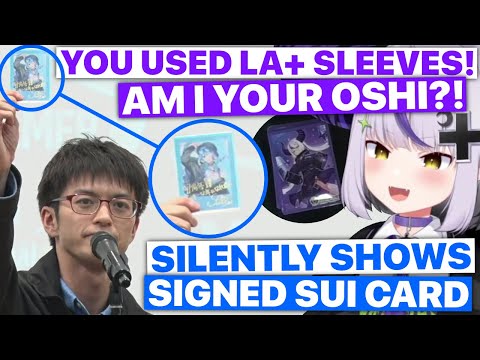 Laplus Gets Rejected By Suisei Fan Laplus Darknesss Omaru Polka Hololive Eng Subs
